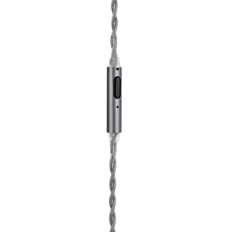 Moondrop MC2 Mikrofon-Upgrade-Kabel, 3,5 mm, 0,78 mm, 2-polig, Upgrade-Kabel für Kopfhörer