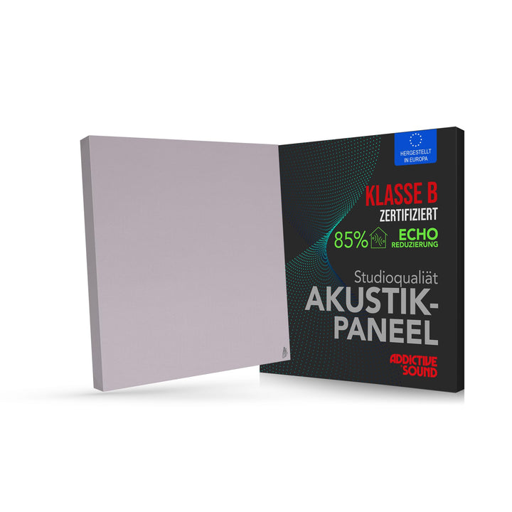 Addictive Sound Schalldämmung Wand 50x50x6 cm Premium - Akustikpaneele Wand - Schallabsorber Bild -