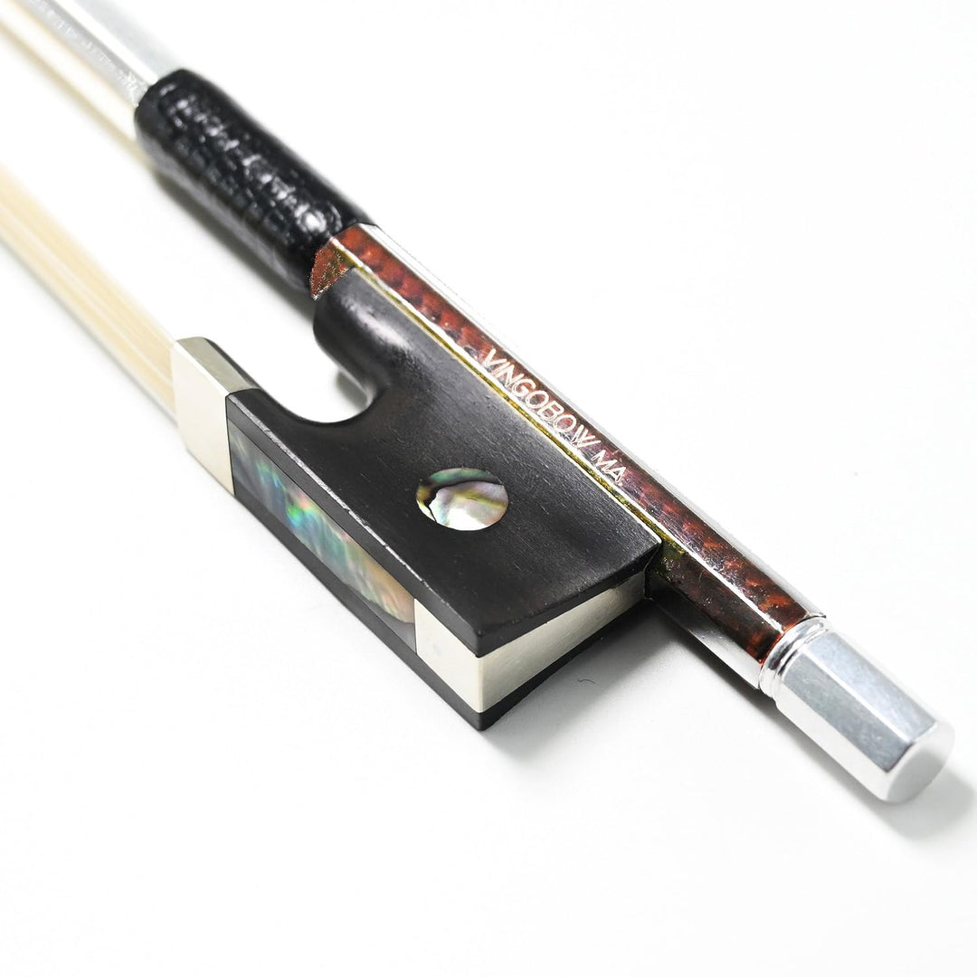VINGOBOW Golden Diamond Kohlefaser Geigenbogen Violine Geigen bogen Pernambuco Leistung gerade und g