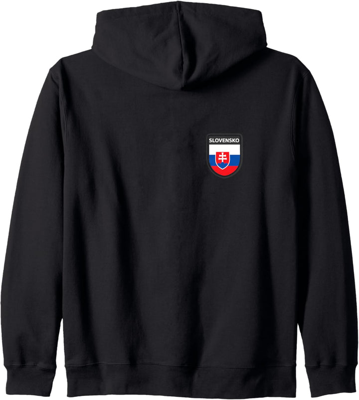 Flagge Slowakei Kapuzenjacke
