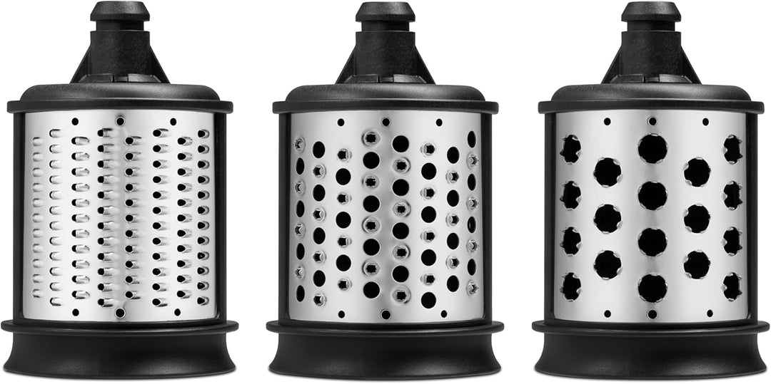 KitchenAid Raspel- und Reibenpaket für die KitchenAid Küchenmaschine, passend für den neuen Gemüsesc