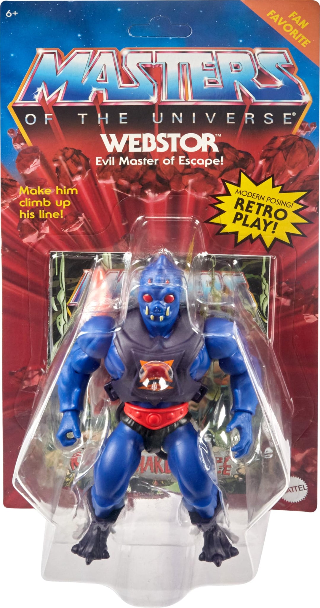 Mattel Spielfigur Masters of The Universe Origins Webstor