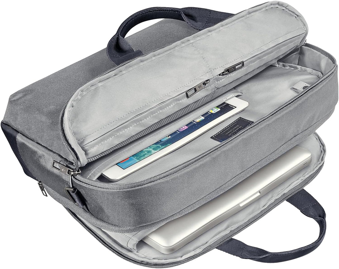 Leitz, Business Laptop-Tasche für 13.3 Zoll Laptop oder Ultrabook, Smart Traveller, Complete, Silber