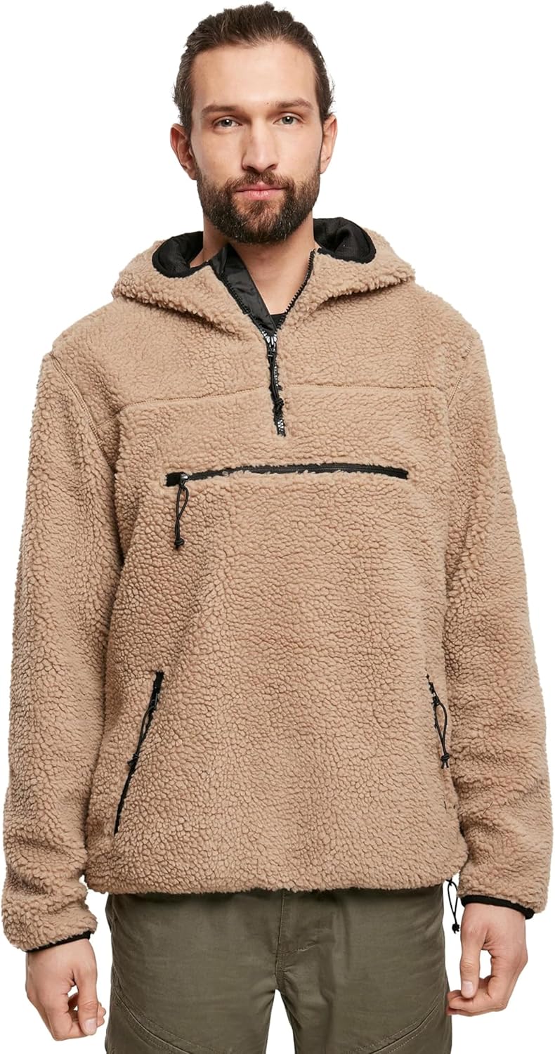 Brandit Teddyfleece Worker Pullover 3XL Camel, 3XL Camel