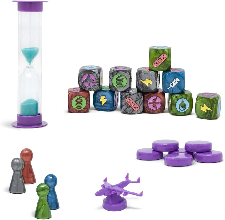 Asmodee - Pandemic: Schnelle Reaktion, Brettspiel, Italienische Ausgabe, 8396, Pandemic: schnelle Re
