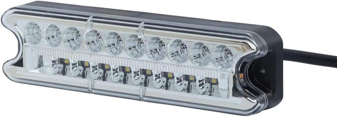 HELLA - Heckleuchte - Valuefit - LED - 12/24V - Anbau/geschraubt - Lichtscheibenfarbe: glasklar - St