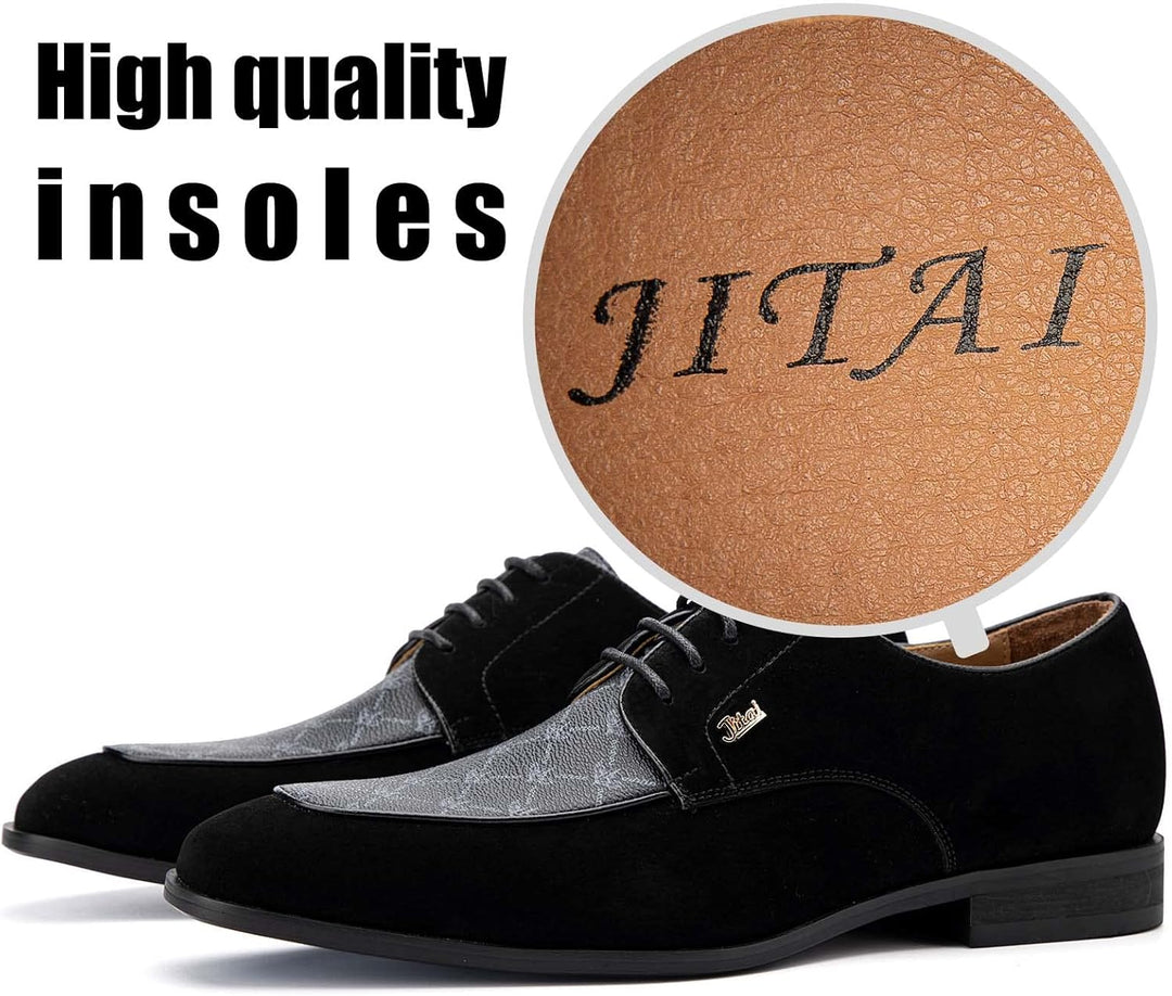 JITAI Herren Oxfords Oxford, Schwarz 07