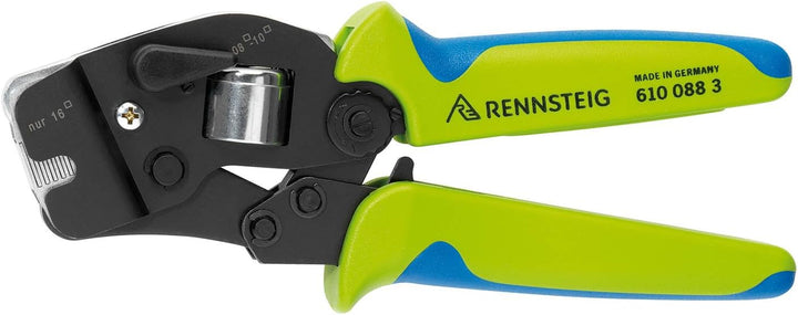 Rennsteig Aderendhülsencrimpzange PEW8.88 (selbsteinstellend, 4 Crimpflächen; 0,08-10 mm², AWG: 28-7