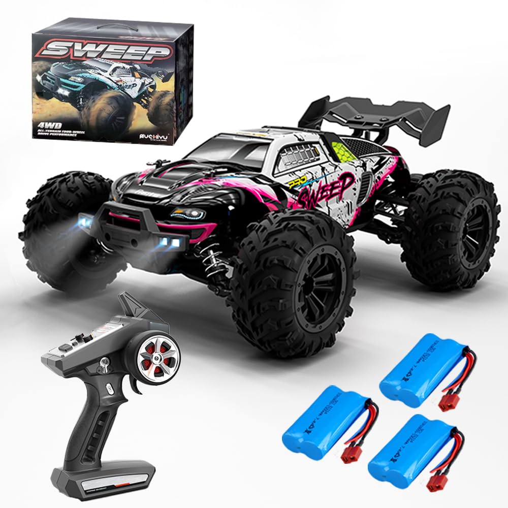 X-Verse 16101PRO 70KM/H Ferngesteuertes Auto Bürstenloser, 1:16 RC Auto Hohe Geländewagen Offroad Re