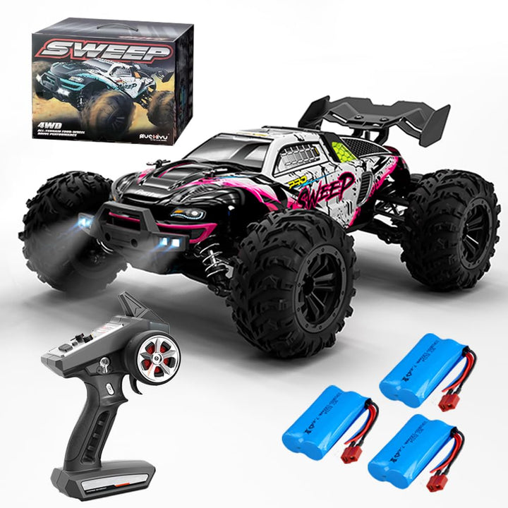 X-Verse 16101PRO 70KM/H Ferngesteuertes Auto Bürstenloser, 1:16 RC Auto Hohe Geländewagen Offroad Re