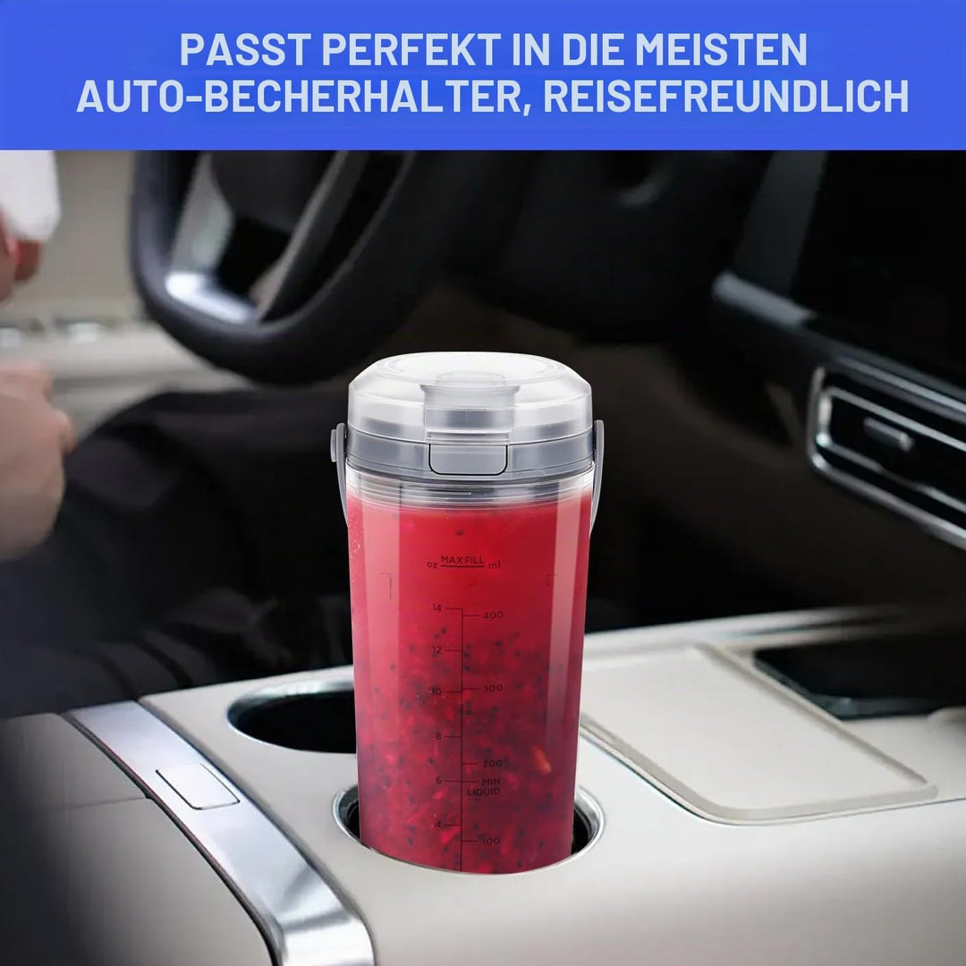 Ersatz-Mixerbecher mit Deckel für Ninja Blast Portable Blender BC100 & BC151 Serie: 510.3 g Blender