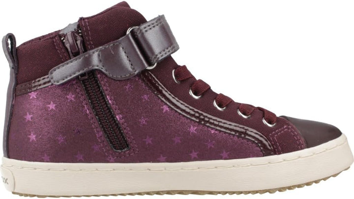 Geox Mädchen J Kalispera Girl ISneakers 24 EU Rot, 24 EU Rot