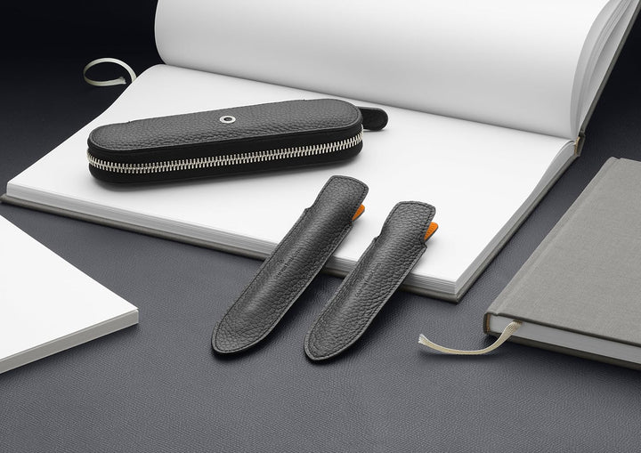 Graf von Faber-Castell 1-er Etui kurz Schwarz, 1-er Etui kurz Schwarz