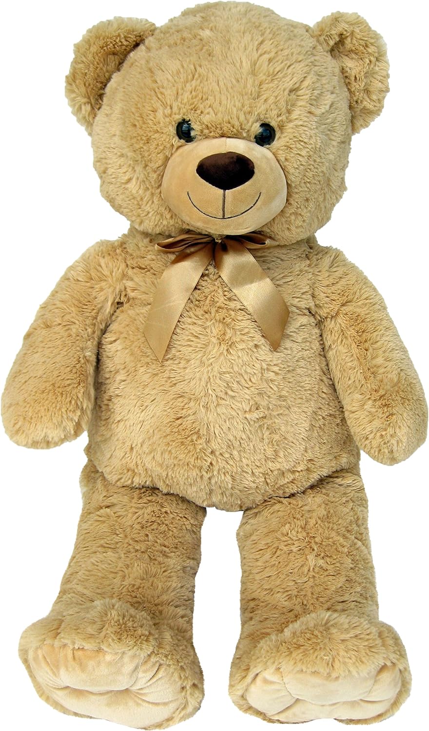 Wagner 9048 - Riesen XXL Teddybär 100 cm gross in hell-braun - Plüschbär Kuschelbär Teddy Bär in