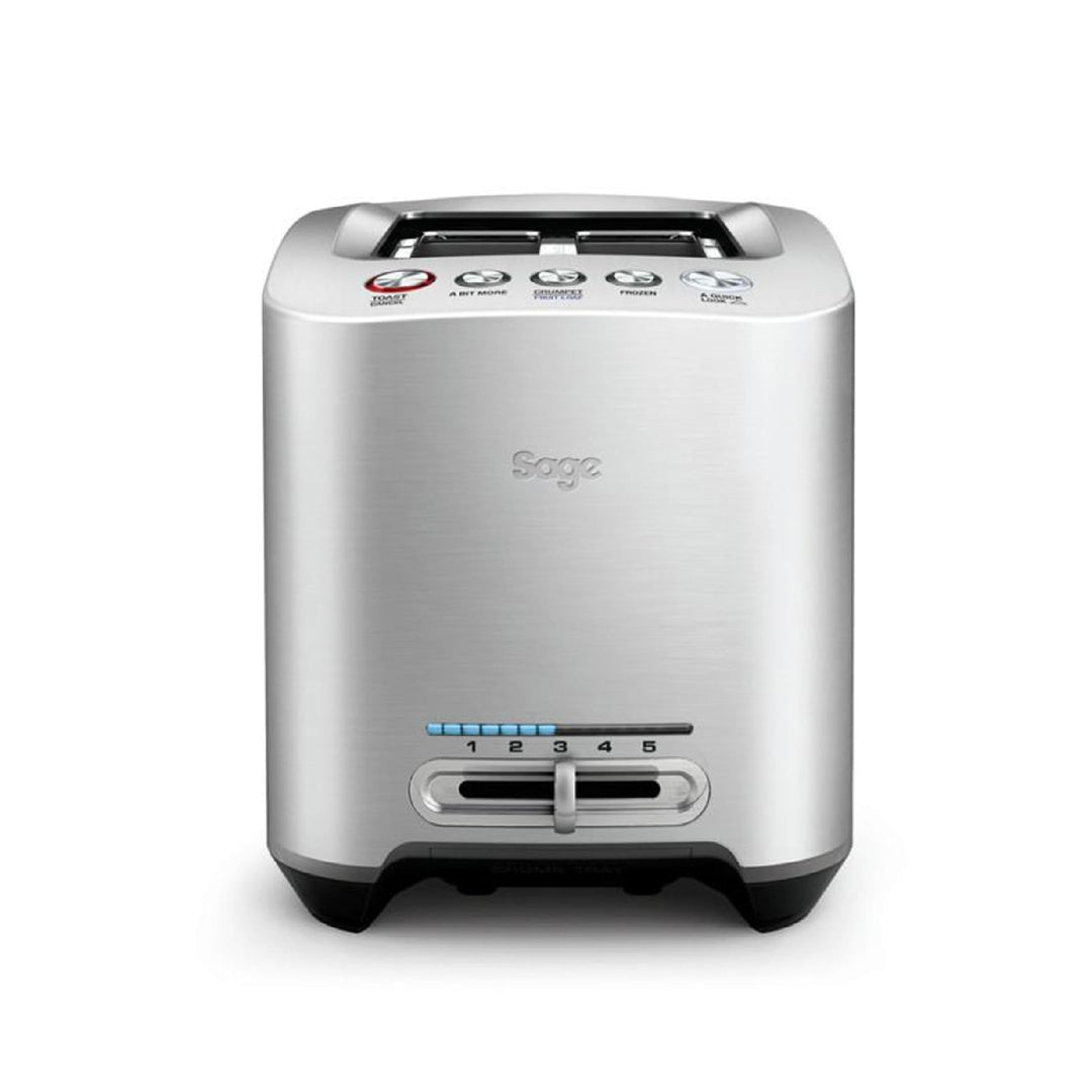 Sage - The Smart Toast - 2-Scheiben - Toaster - Gebürstetes Aluminium 2 Toastscheiben, 2 Toastscheib