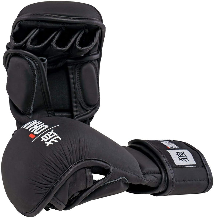 Okami Hi-Pro Sparring MMA Handschuhe Noir- Grappling Freefight BJJ Handschuhe (M)