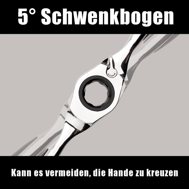 FOURROBBER Gewindeschneid-Satz 41-tlg M3-M12 Gewindeschneider Gewindebohrer Werkzeug mit Windeisen,
