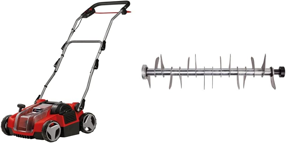 Einhell Akku-Vertikutierer-Lüfter GE-SC 36/35 Li-Solo Power X-Change (36 V, 35 cm Arbeitsbreite, Bru