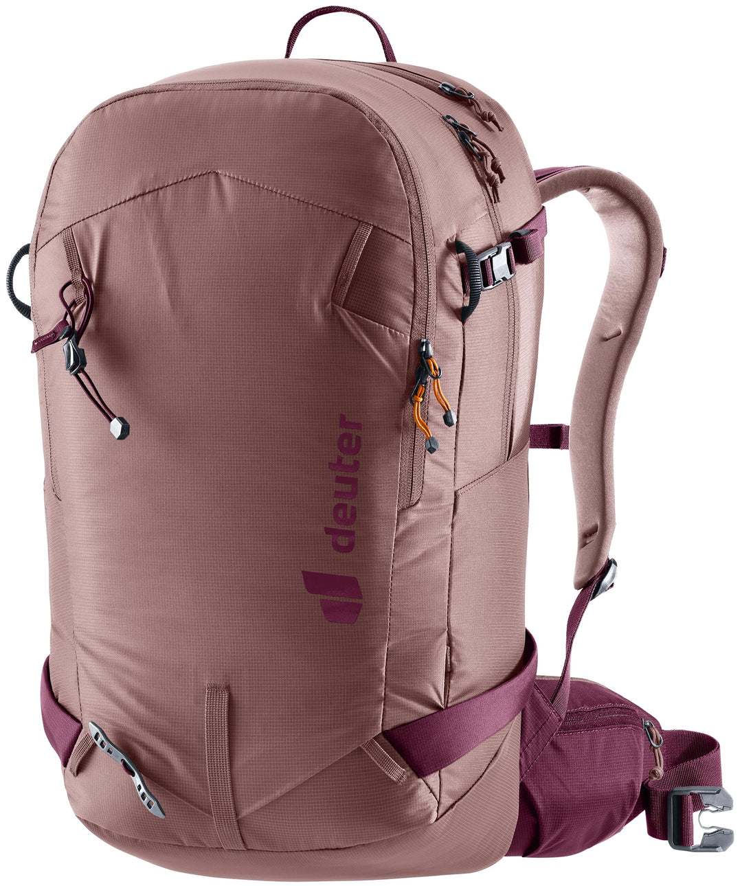 deuter Freerider 28 SL leichter Skirucksack für Damen Ashrose-cassis, Ashrose-cassis
