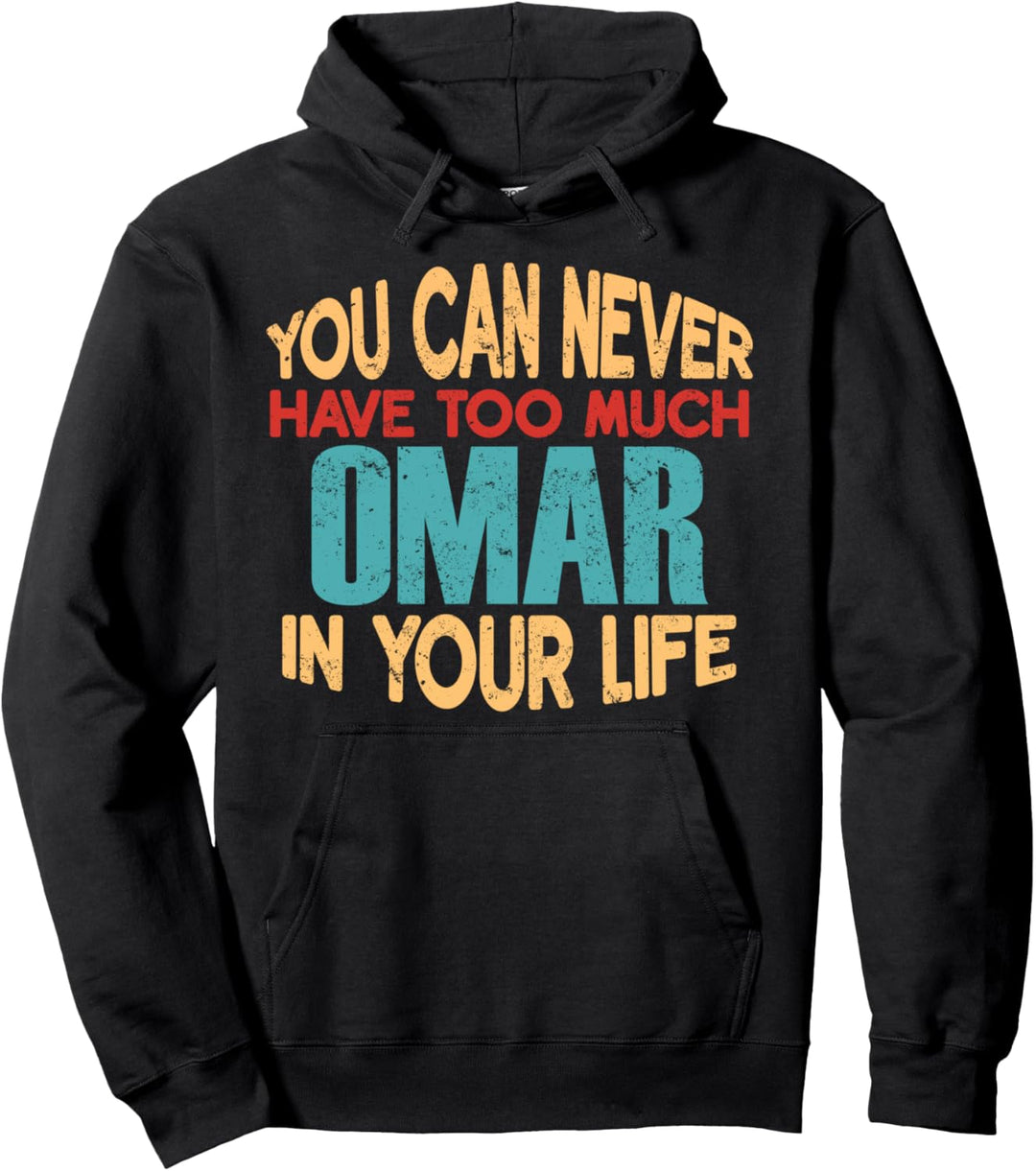 Lustiges Omar personalisiertes T-Shirt mit Vorname Pullover Hoodie