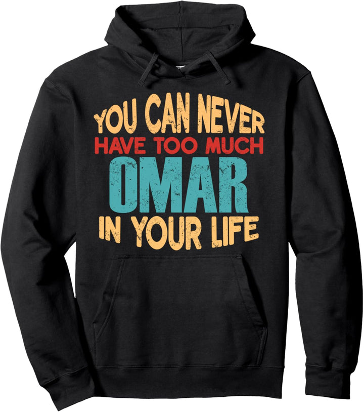 Lustiges Omar personalisiertes T-Shirt mit Vorname Pullover Hoodie