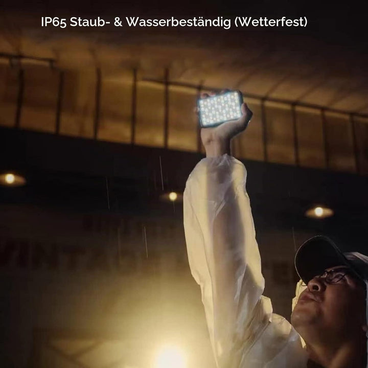 Aputure MC Pro RGBWW LED-Kamera-Videoleuchte, Temperatur 2000K-10000K, unterstützt magnetische Anzie