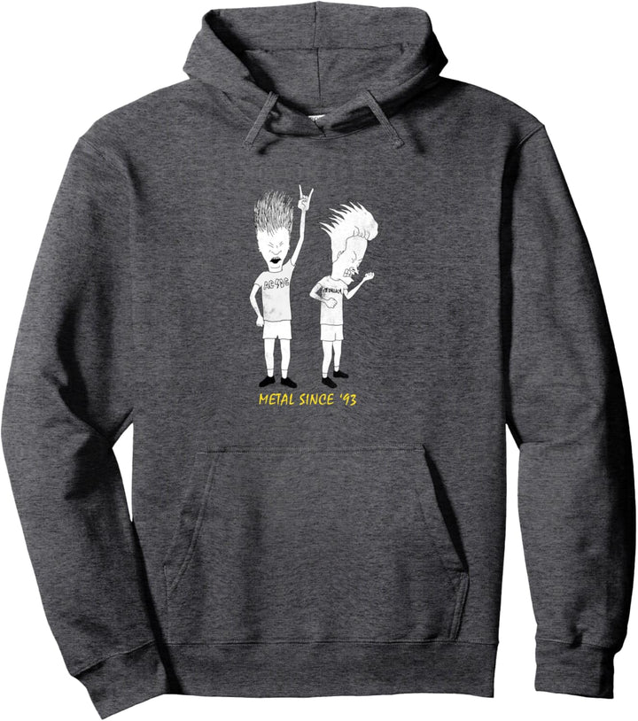 Beavis and Butt-Head This Rocks Retro Poster Pullover Hoodie