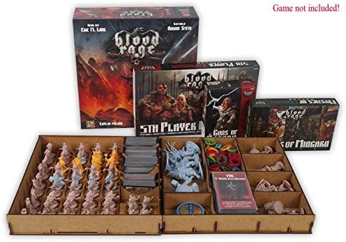 docsmagic.de Organizer Insert for Blood Rage Box - Einsatz, Blood Rage