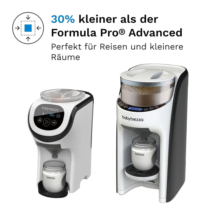 Baby Brezza - Formula Pro Mini automatischer Flaschenzubereiter- dosiert und mischt heisses Wasser u