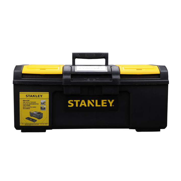 Stanley Werkzeugbox / Werkzeugkoffer Basic 1-79-218 (24", 60x28x26cm, Koffer mit Schnellverschluss u