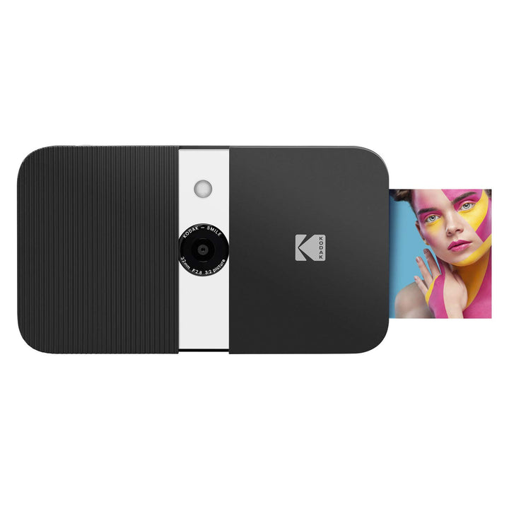 KODAK Smile Digital Sofortbildkamera mit 2x3 ZINK Drucker - HD-Qualität - 10MP, LCD Display, Micro S