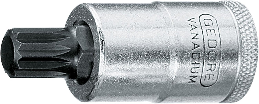 GEDORE 6159270 INX 19 8 Schraubendrehereinsatz 1/2' XZN Vielzahn M8, x 55 mm M8 x 55 mm, M8 x 55 mm