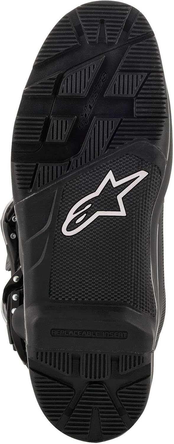 Alpinestars Herren Tech 7 Enduro Stiefel Schwarz Grau 47 EU, Schwarz Grau 47 EU