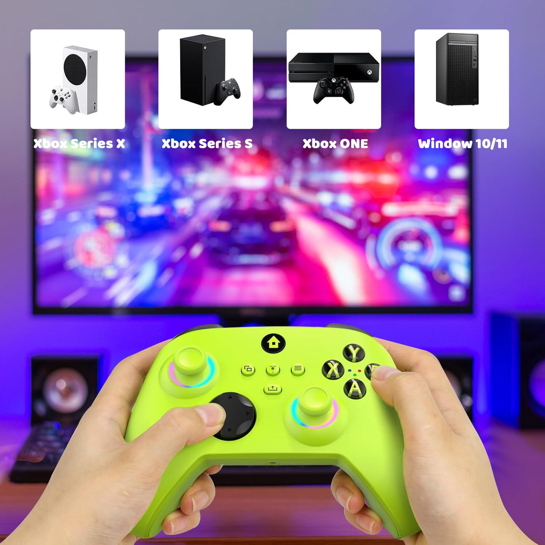 Lampelc Xbox One Controller, Xbox Wireless Controller für Xbox Series X&S/Xbox One/Elite/Windows 7/8