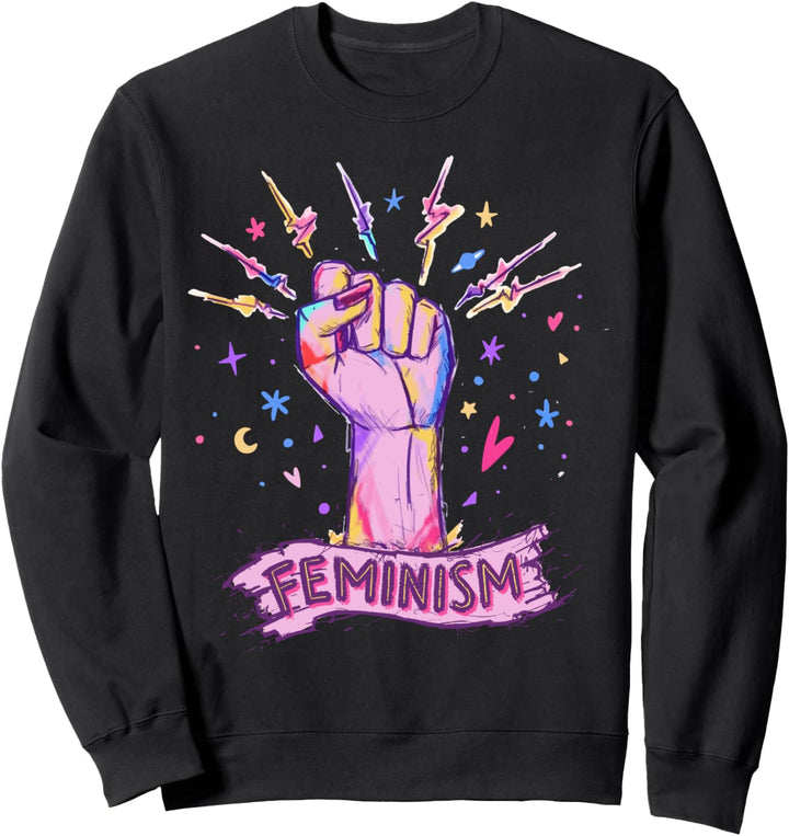 Faminism Frauenpower Feministen Gleichberechtigung Demo Sweatshirt