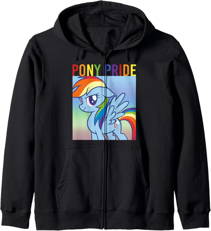 My Little Pony Rainbow Dash Pony Pride Poster Kapuzenjacke