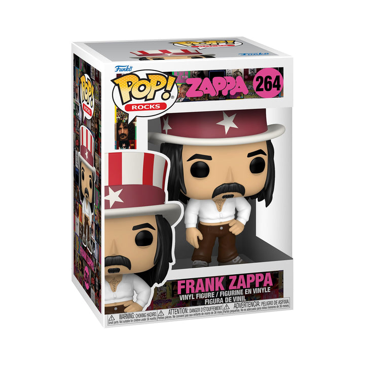 Funko Pop! Rocks: Frank Zappa - Vinyl-Sammelfigur - Geschenkidee - Offizielle Handelswaren - Spielze
