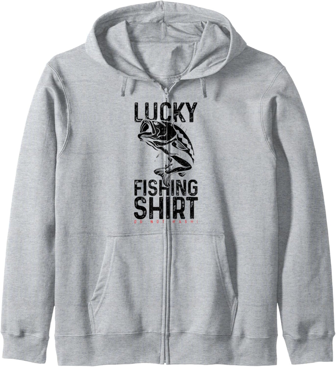 Angeln Glücksbringer Angler Lustig Geschenk Kapuzenjacke