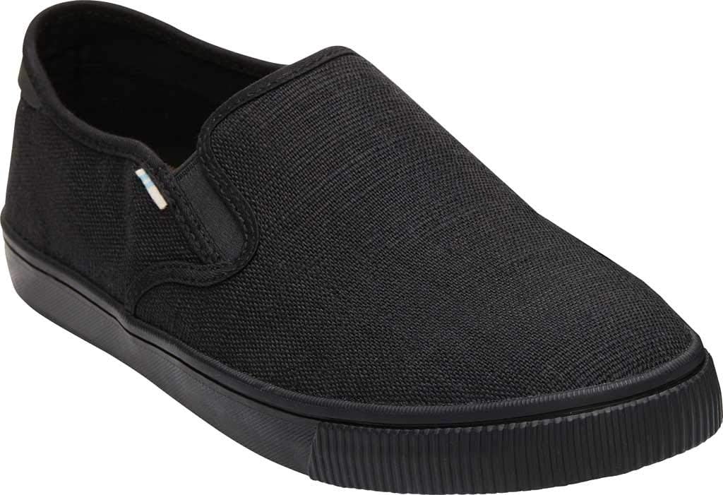 TOMS Herren Baja Sneaker 42.5 EU Schwarz, 42.5 EU Schwarz