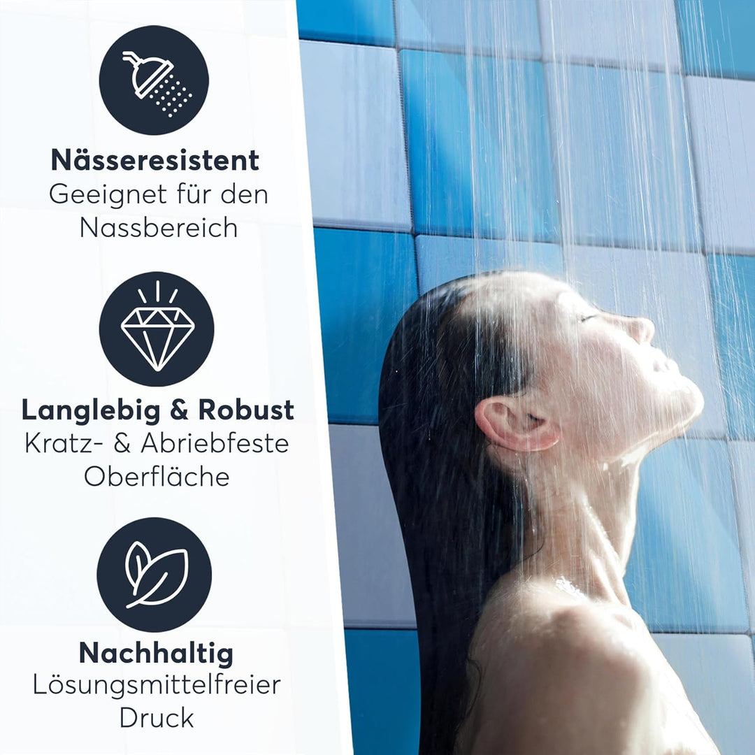 CREATISTO Mosaik-Fliesen Fliesensticker Fliesenfolie - Selbstklebende Fliesen Folie I Stickerfliesen