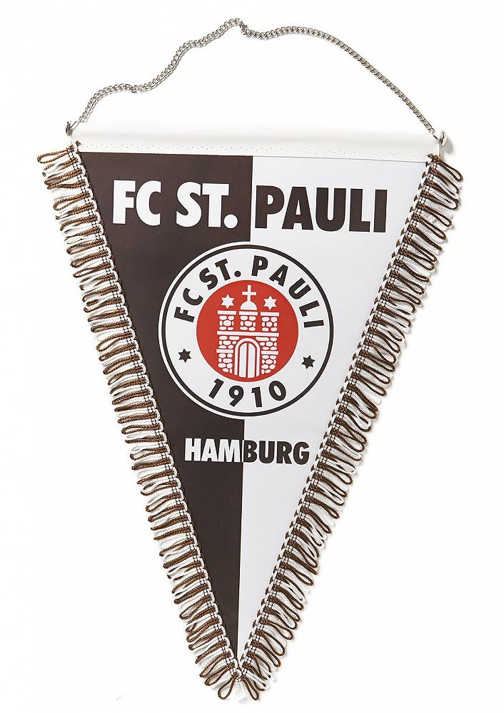 FC St. Pauli - Logo Liga - Wimpel 25 x 38cm