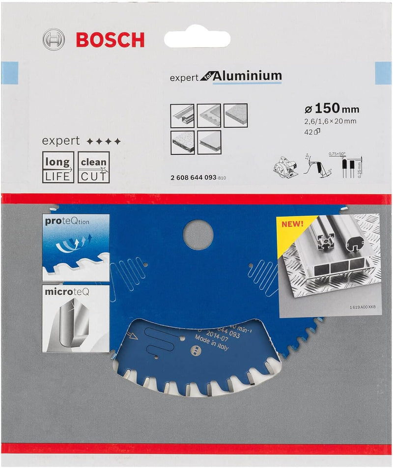 Bosch Accessories Bosch Professional 1x Kreissägeblatt Expert for Aluminium (für Aluminium, Sägeblat