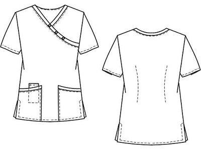 Kasack, Unisex, Damenkasack, Schlupfkasack, Pflegekasack, kochfest, bunt, leicht, Krankenhaus, Pfleg
