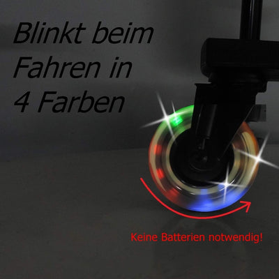Eichhorn Cozy C-Rider Geschwisterboard mit Sitz und Spiel-Lenkrad für Kinder ab 12 Monaten bis 25 kg