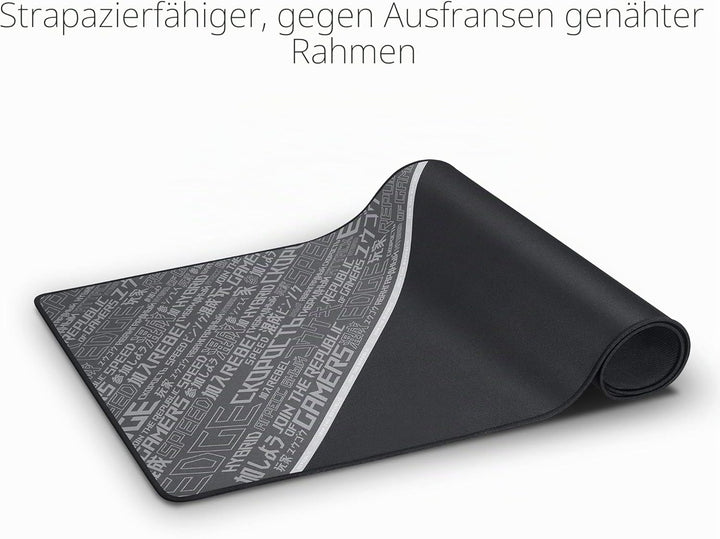 ASUS ROG Sheath BLK LTD Gaming Mauspad (Tischunterlage, extra gross, rutschfest, langlebig) dunkelgr