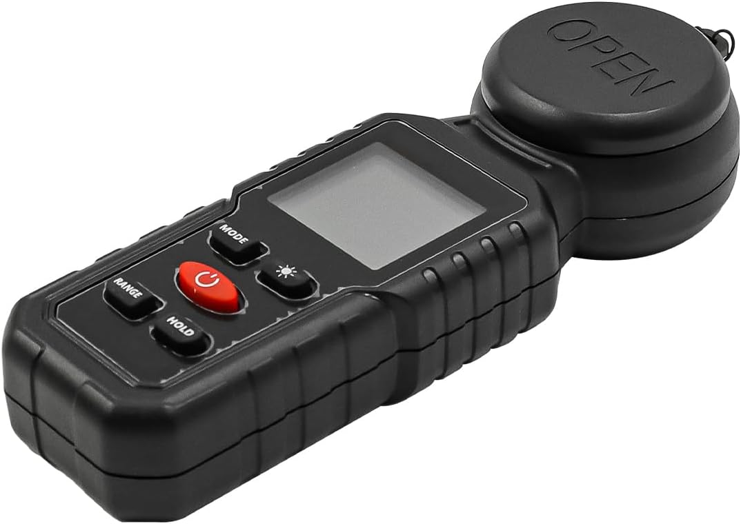 Sarini Digitaler Beleuchtungsstärke-Lichtmesser,Photometer,Lichtintensitäts-Sensor-Tester für Garten