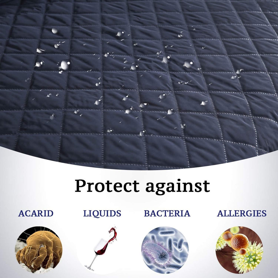 PETCUTE Sofabezug Sofaüberwurf Anti-Rutsch Sofa schonbezug wasserdichtes Sofabezüge Quilted Sofabezü