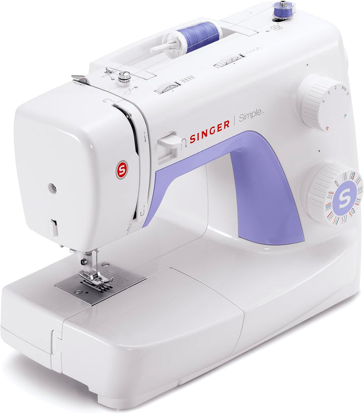 Singer Simple 3232 Nähmaschine, Kunststoff, lila, 45 x 22 x 35 cm Einfach, Einfach