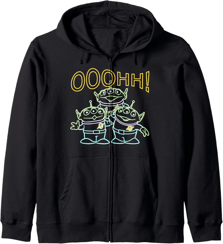 Disney Pixar Toy Story Neon Aliens Ooohh Kapuzenjacke