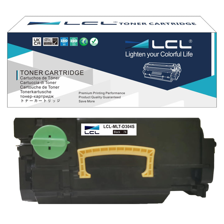 LCL Kompatibel Toner 304S MLT-D304S (1Schwarz) Ersatz für Samsung M4530ND M4530NX M4583FX RegularYie